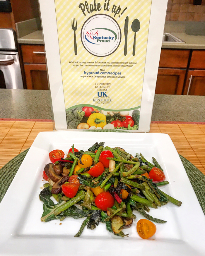 Asparagus Tomato Stir-Fry